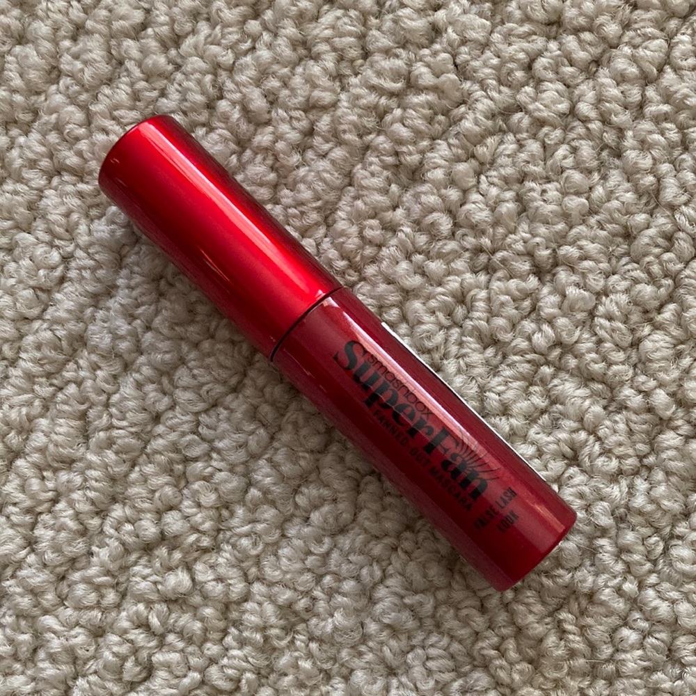 NEW Smashbox SuperFan Fanned Out Mascara Black Mascara Travel Size Mini NWOB